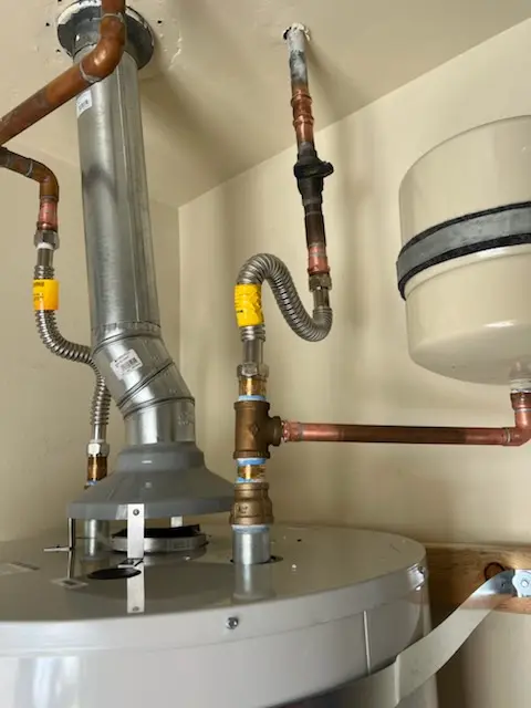 Water heater installation and plumbing repair in Royston